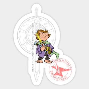 Halfling Adventurer Sticker